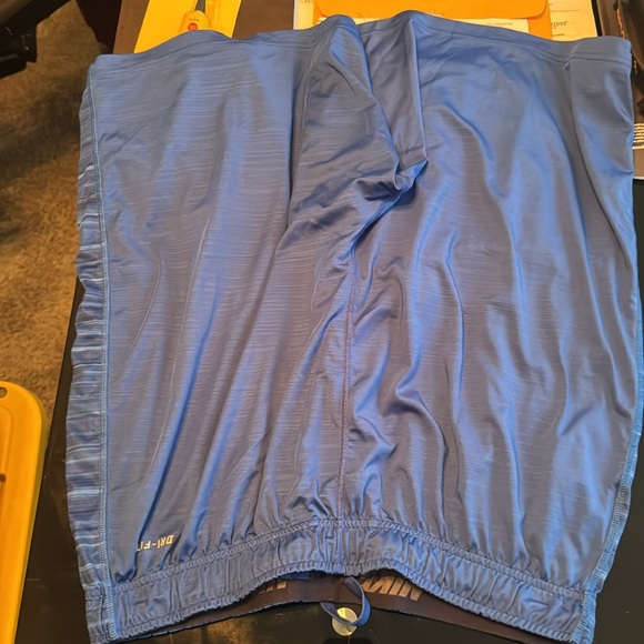 3 pairs of Nike shorts one purple one blue cut offe one flouresant yellow - Picture 7 of 9